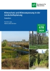 Cover von BfN-Schriften 678; Titelfotos: Moorrenaturierung Pietzmoor, Naturwald auf Vilm, urbaner Wald (© J. Schiller)