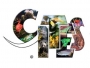 CITES Logo mit Fotos von Tieren und Pflanzen