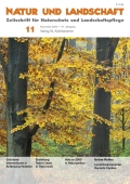 Cover von Natur und Landschaft Ausgabe 11-2022
