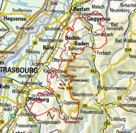 Abgrenzung der Landschaft "Nördlicher Talschwarzwald" (15200)