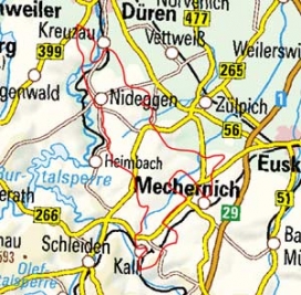 Abgrenzung der Landschaft "Wollersheimer Stufenländchen Vlattener Hügelland" (27501)