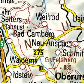 Abgrenzung der Landschaft "Pferdskopfbergland und Steinfischbacher Hintertaunus" (30202)