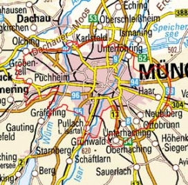 Abgrenzung der Landschaft "München" (404)