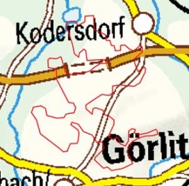 Abgrenzung der Landschaft "Königshainer Berge" (44201)