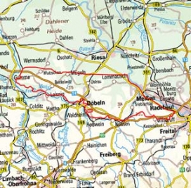 Abgrenzung der Landschaft "Lommatzscher Lösshügelland" (46300)