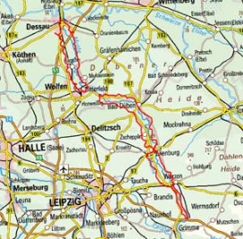 Abgrenzung der Landschaft "Muldeaue" (46701)