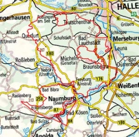 Abgrenzung der Landschaft "Querfurter Platte und Untere Unstrutplatten" (48900)
