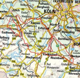 Abgrenzung der Landschaft "Zülpicher Börde" (55302)