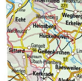 Abgrenzung der Landschaft "Selfkant" (57002)
