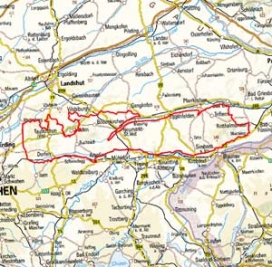 Abgrenzung der Landschaft "Rottal und Hügelland um Taufkirchen" (6001)