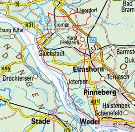 Abgrenzung der Landschaft "Kremper Marsch und Haseldorfer Marsch" (67103)