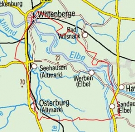 Abgrenzung der Landschaft "Wischegebiet" (87501)