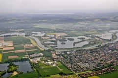 Luftaufnahme Stolzenau an der Weser