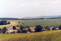 Landwirtschaftlich geprägtes Hügelland des Schalkauer Plateaus (Foto: S. Gerstner)