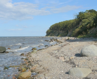 Steilufer an der Ostsee