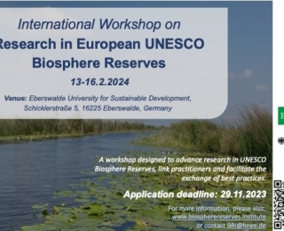 Poster Workshop Research in European UNESCO Biosphere Reserves